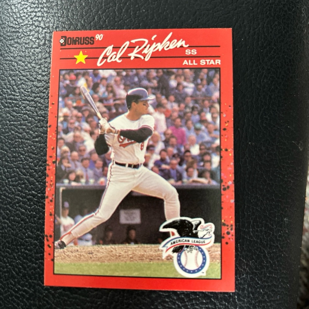 Cal Ripken All Star Baseball Card Error Card!